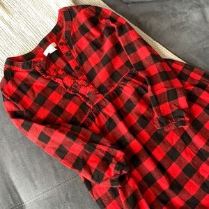 Girls Flannel Dress